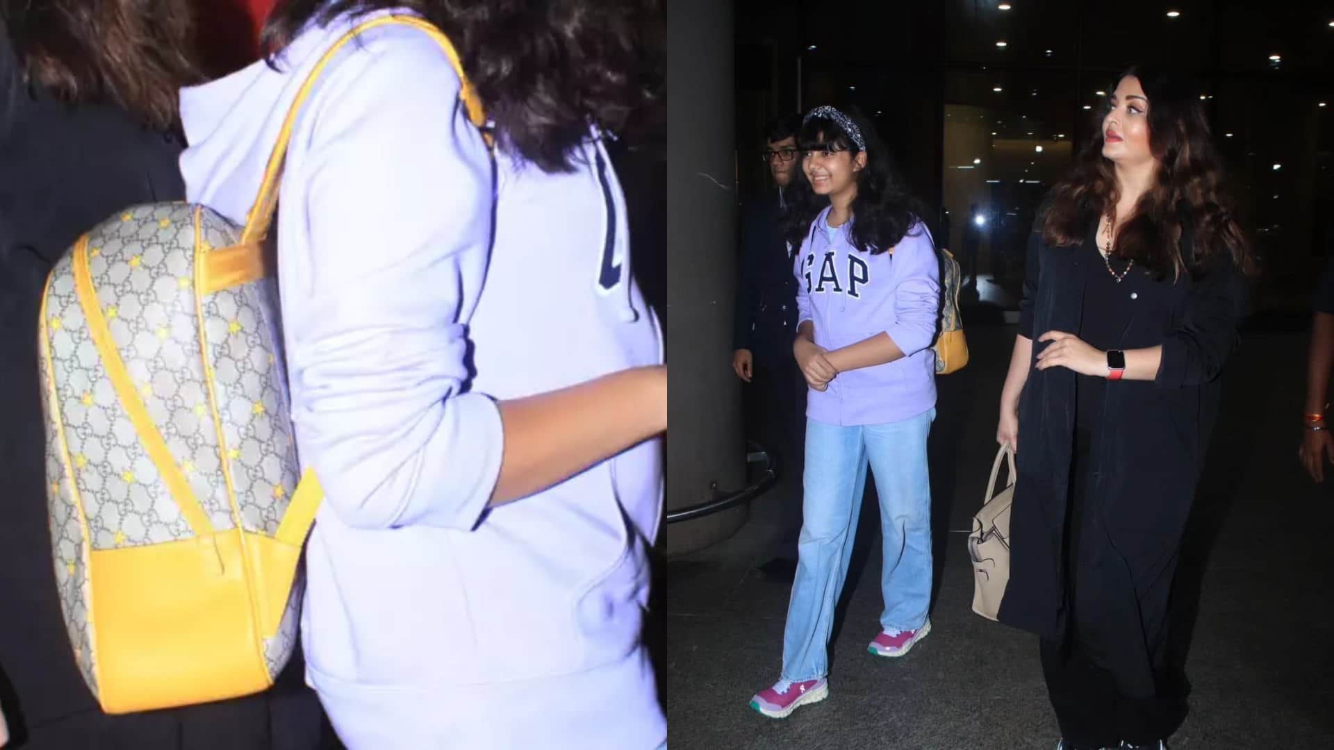 Fashion aaradhya bachchan daughter of abhishek bachchan and Aishwarya Rai take expensive bag
