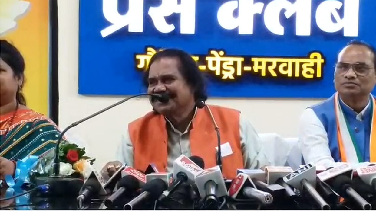 Minister Nand Kumar Sai targeted modi government for linking Manipur incident with Chhattisgarh