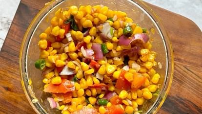 Corn Chaat Recipe