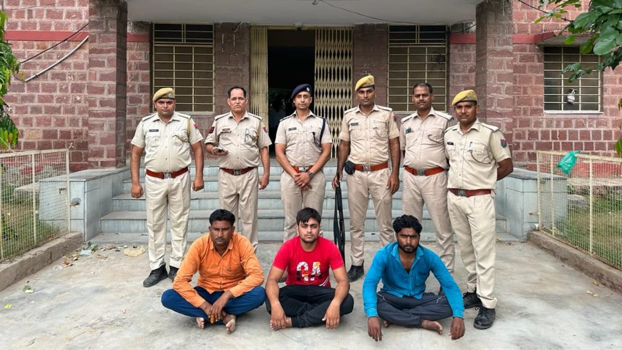 Dholpur News Tractor-trolley robbery revealed police arrested three miscreants in 24 hours