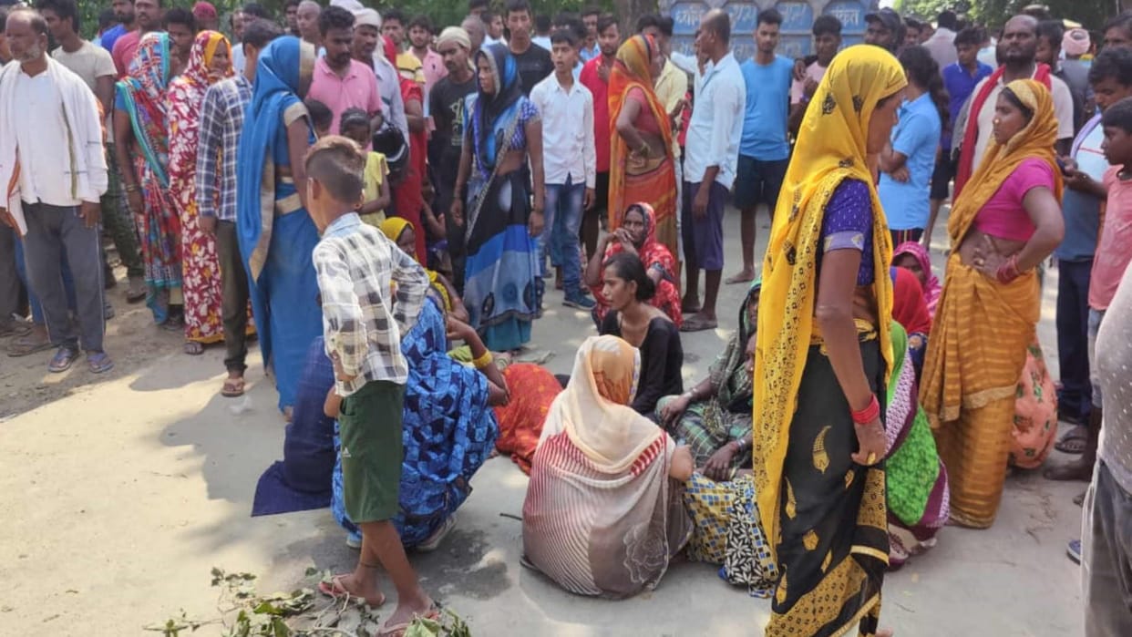 villager dies after being shot after playing obscene songs by miscreants