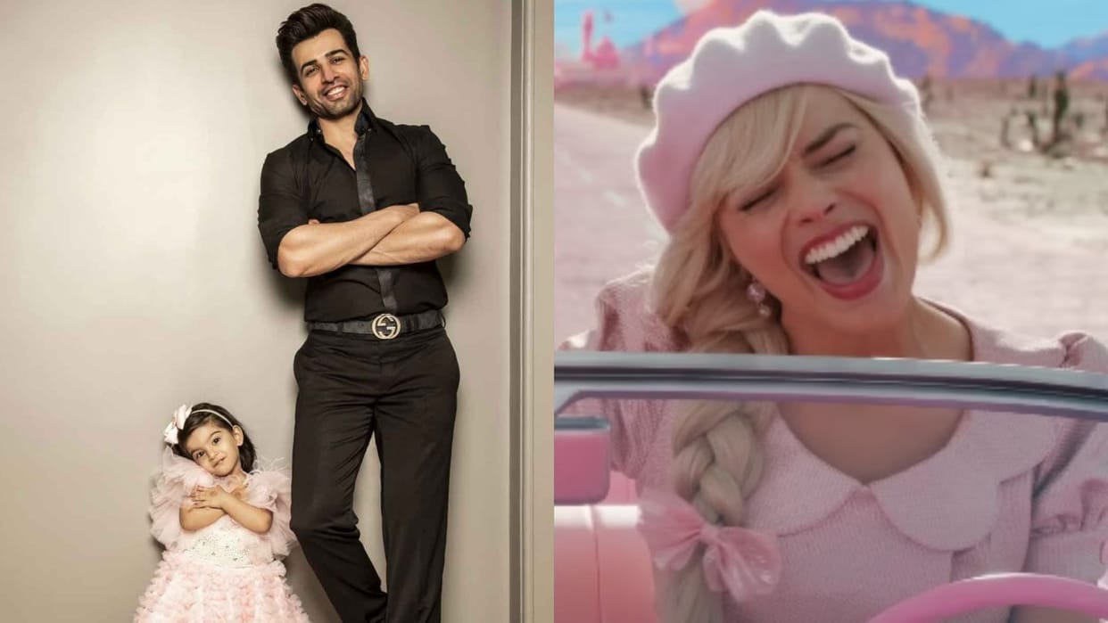Barbie After Juhi Parmar Jay Bhanushali Calls Margot Robbie film Bawasir know what actor Daughter said