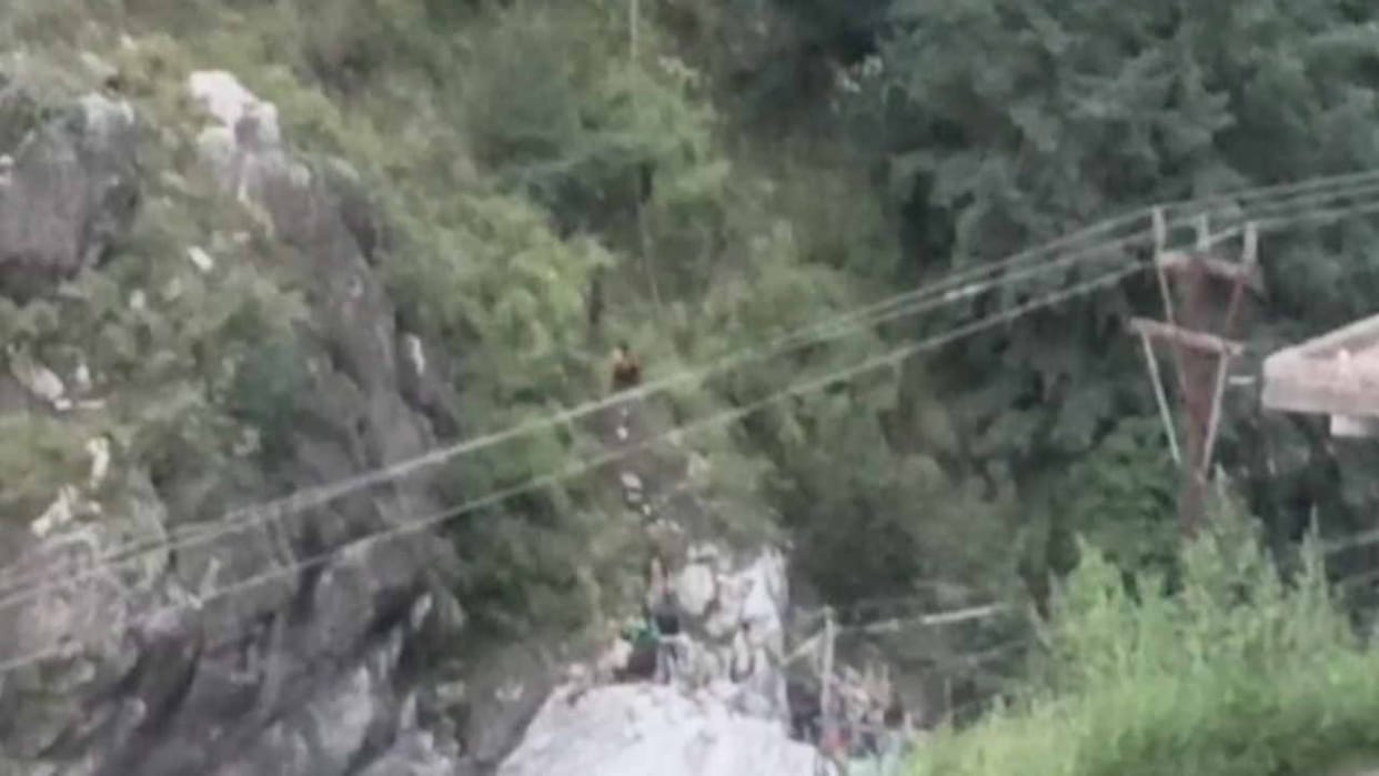NDAF and home guard team is searching for Three people, including the missing couple after falling into the Su