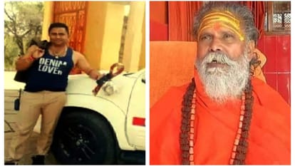 महंत नरेंद्र गिरि के गनर अजय सिंह।