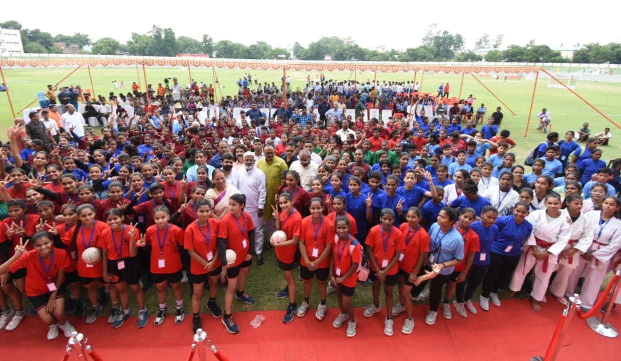 Uttar Pradesh Girls Olympic: Joint event of Amar Ujala and UP Olympic Association.