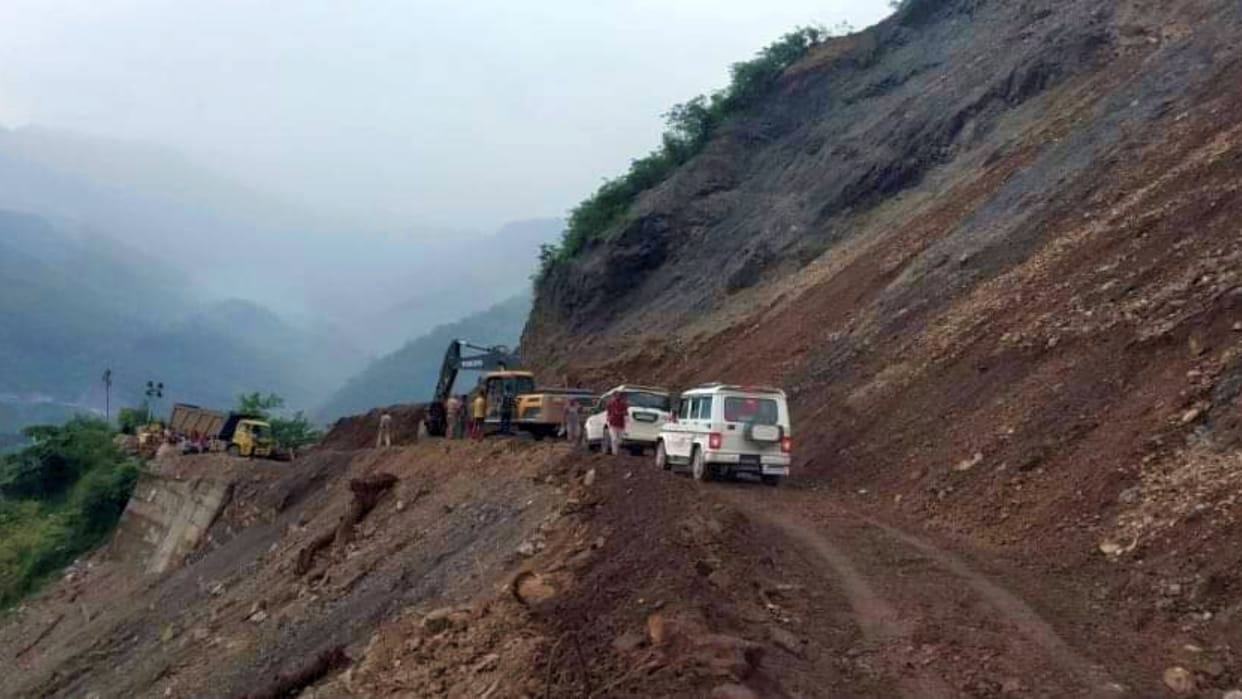 Paonta Shimla national highway NH-707 restored after 17 days