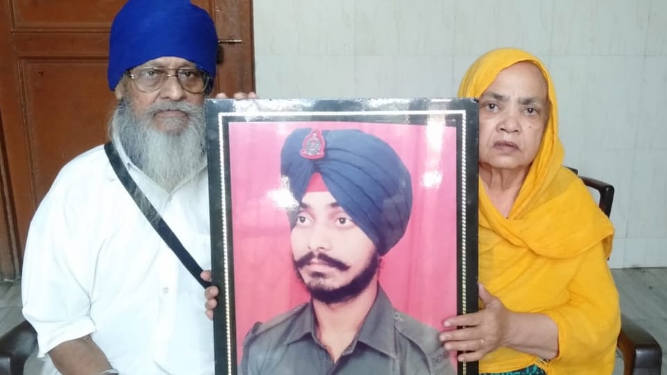 Jalandhar soldier Daljit Singh martyred in Kargil war