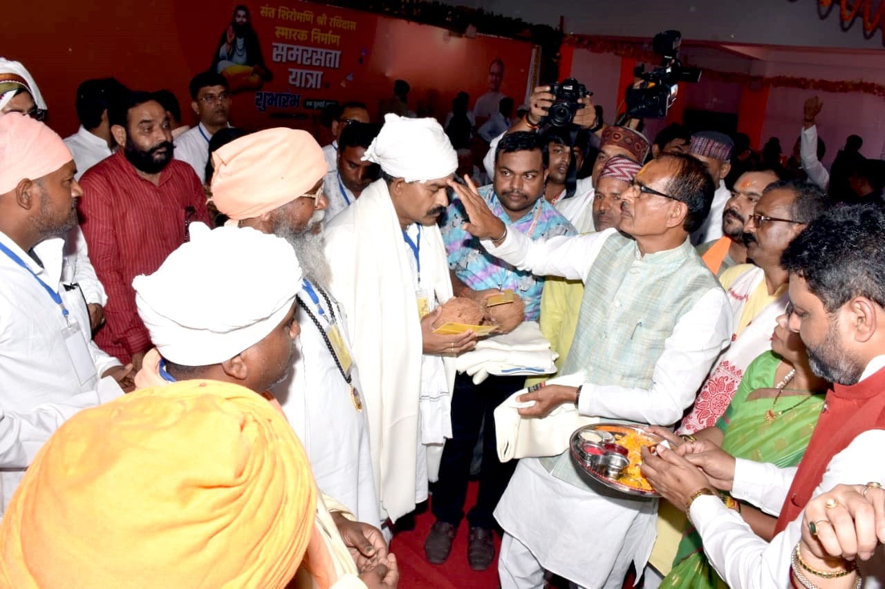 CM Shivraj said in Singrauli – PM Modi will come to lay the foundation stone of Sant Ravidas Memorial