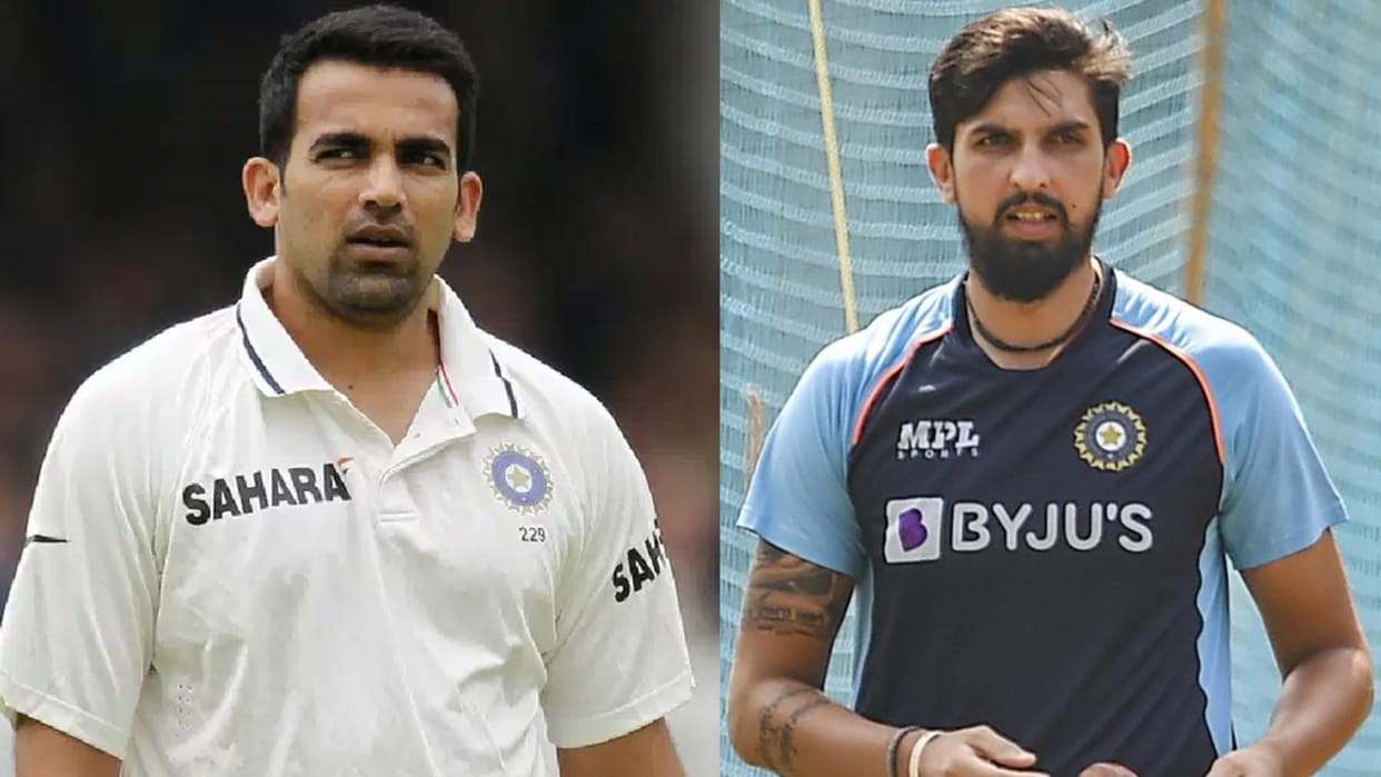 Zaheer Khan vs Ishant Sharma Amazing coincidence Not one but three figures of Zaheer-Ishant are similar