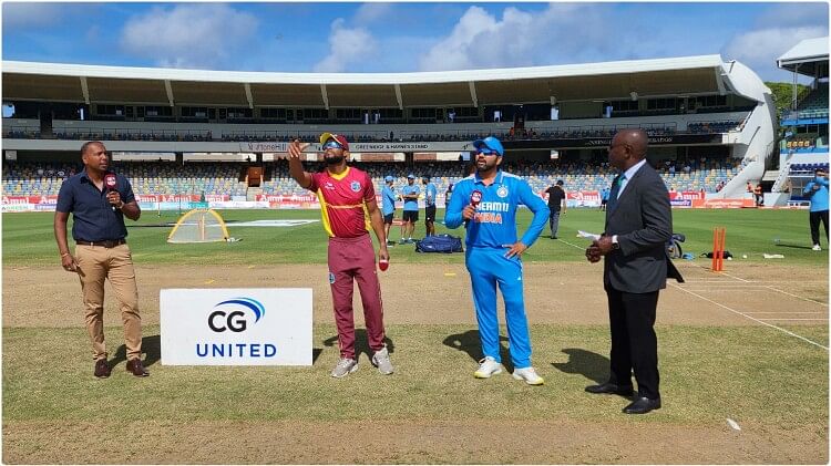 IND vs WI 1st ODI Live: West Indies’ third wicket fell on 45, Shardul Thakur dismissed Brendan King
