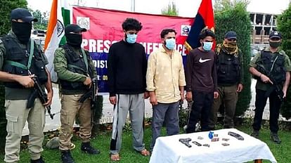 Gang recruiting terrorist organizations busted Kulgam, three arrested including PhD scholar