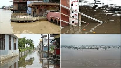 Mathura Flood Water Enters Houses people migrated