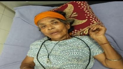 Pitbull Attack: सात मिनट तक वृद्धा के पैर को नोचता रहा पिटबुल, एक फीट लंबा घाव बना Pitbull kept scratching old woman leg for seven minutes in hisar, creating foot long wound