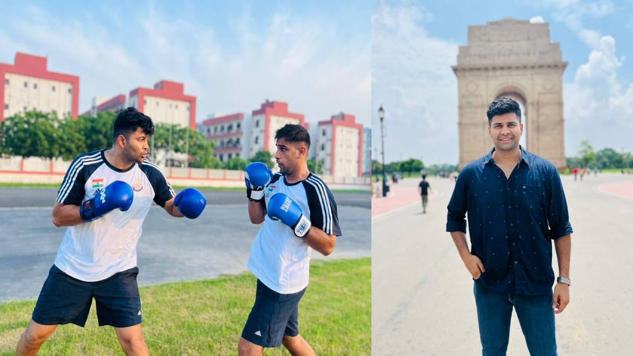 boxer abhay who lives agra will represent indian police boxing team in canada