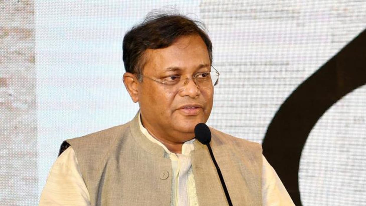 bangladesh minister hasan mahmud said foreign powers try pressurize on human rights issue praise india