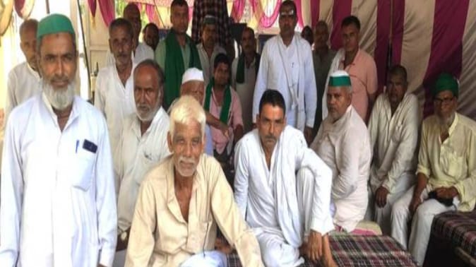 Muzaffarnagar: Farmers sitting on dharna for 59 days, problems are not being resolved
