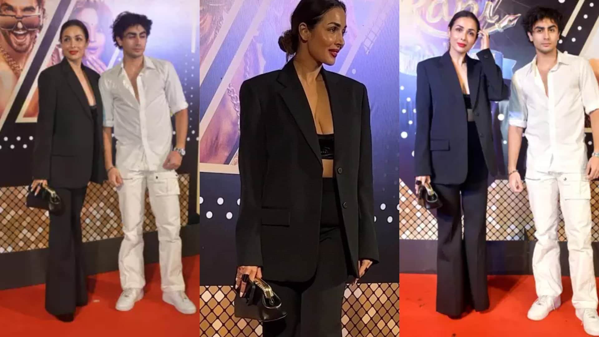 Malaika Arora glamorous look at screening of rrkpk actress take bag worth more than 2 lakh