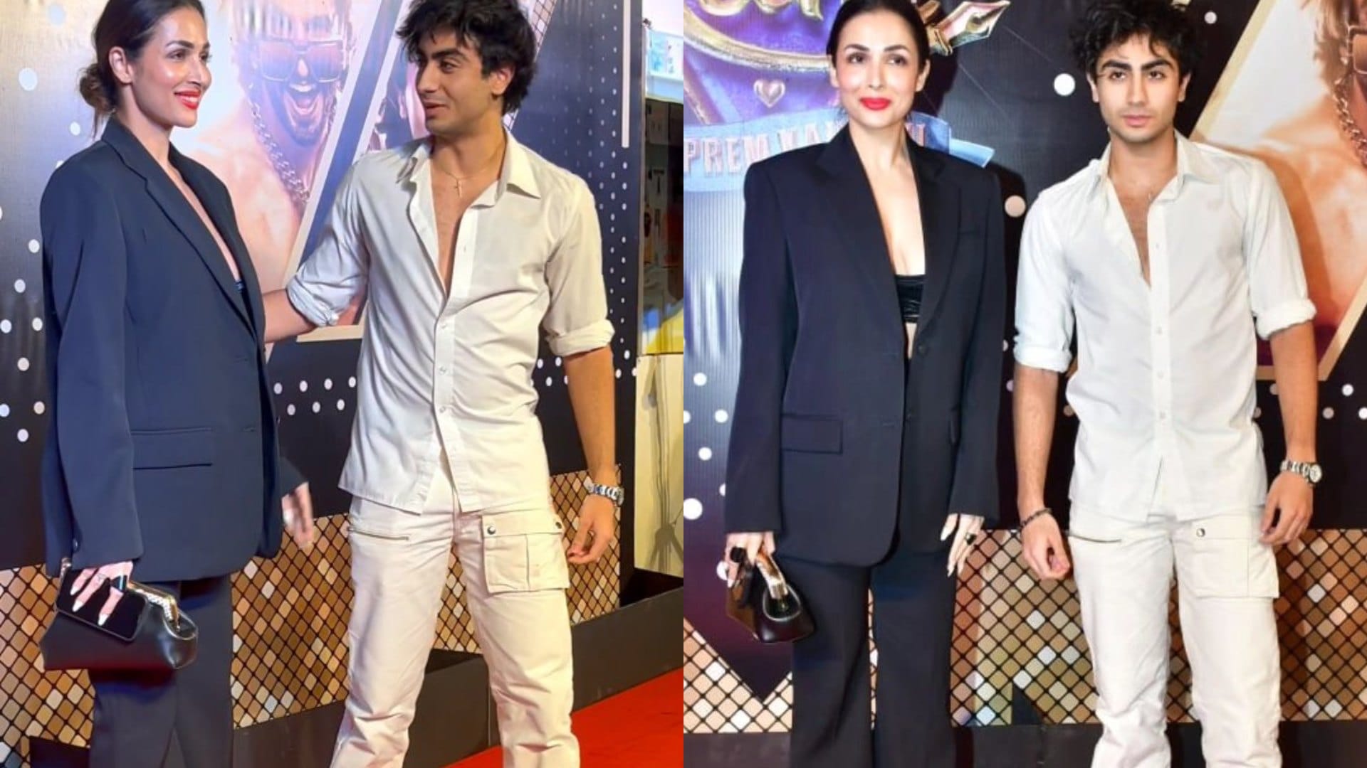 Malaika Arora glamorous look at screening of rrkpk actress take bag worth more than 2 lakh