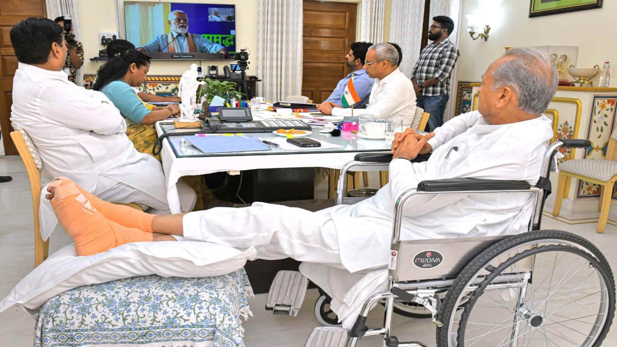 Gehlot hit back at PM Modi's speech at Sikar rally
