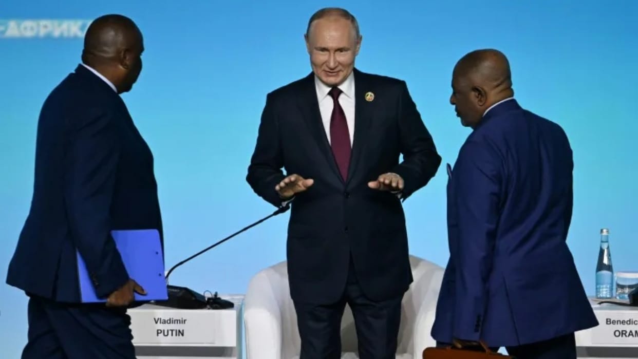 Vladimir Putin says that Russia has never refused peace negotiations with Ukraine