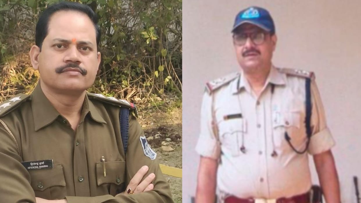 MP News: In Rewa, SI shot TI in the police station itself, bullet stuck in his shoulder