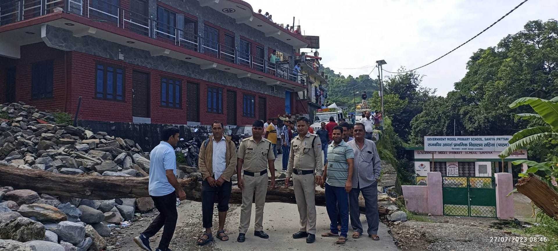 Uttarakhand Weather Buildings schools colleges in danger due to incessant rains Yamunotri Highway Opened