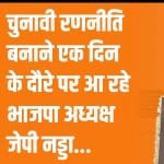 30 जुलाई को राजसथान दौरे पर रहेंगे भाजपा अध्यक्ष।