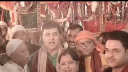BJP MLA raised Islamic slogans in Muharram procession, video viral on social media