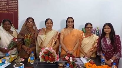 Bihar News : महिला आयोग की अध्यक्ष अश्वमेध देवी ने कहा - नीतीश सरकार में महिलाओं का विकास हुआ है Bihar News: Ashwamedh Devi, Chairperson of Women' Commission, took charge, development of women, Nitish Kumar