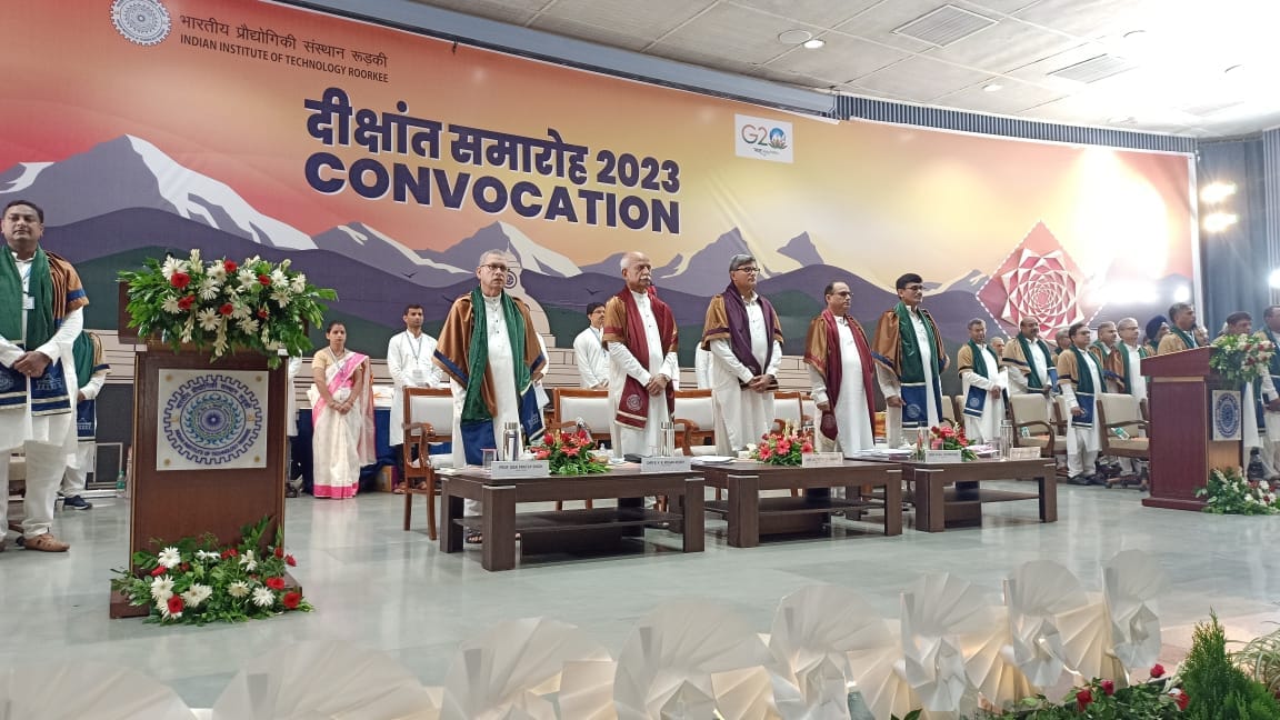 IIT Roorkee Convocation 2023 Held Today 1916 students Get Degrees