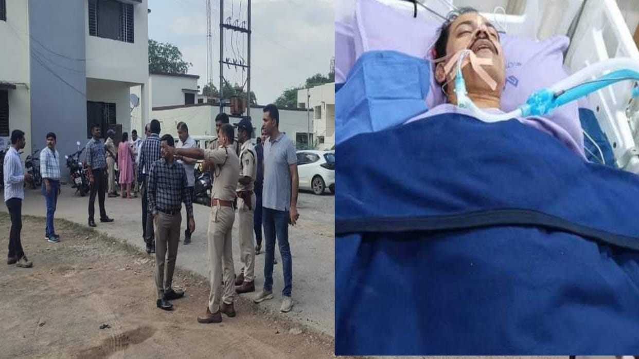 Rewa News: Audio of SI who shot TI went viral, said- If something is excessive then this will happen
