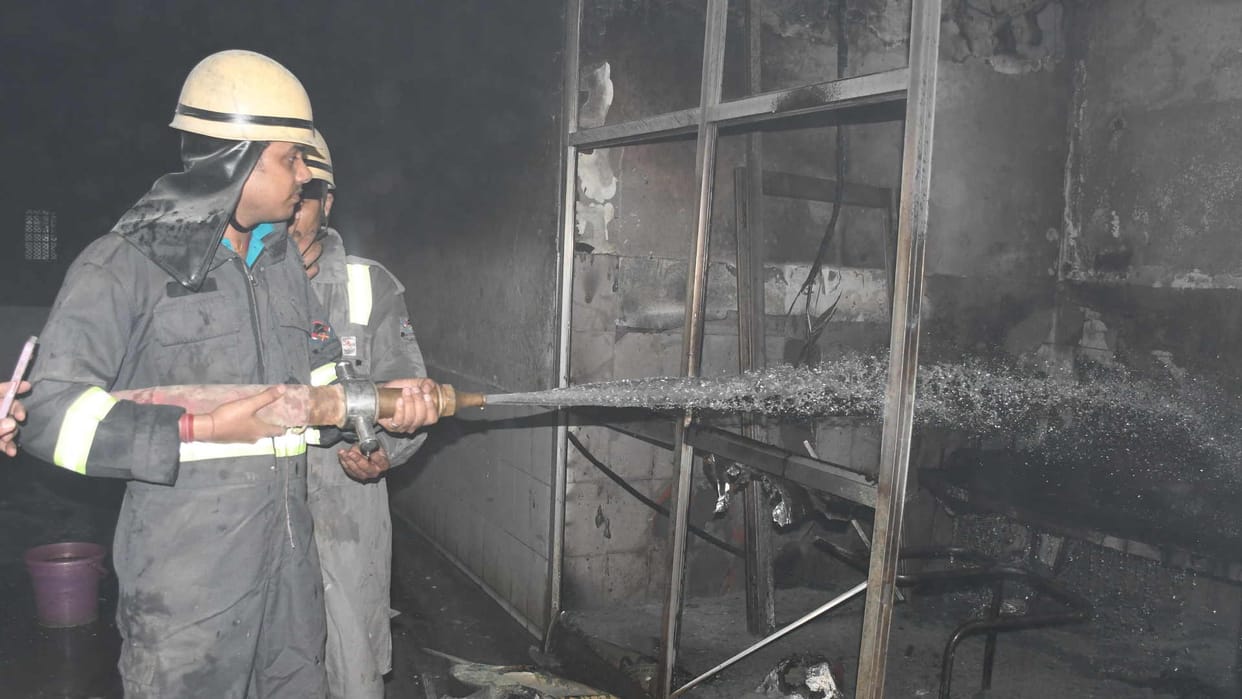 BRD fire case JE did not conduct survey in a month patients get wards