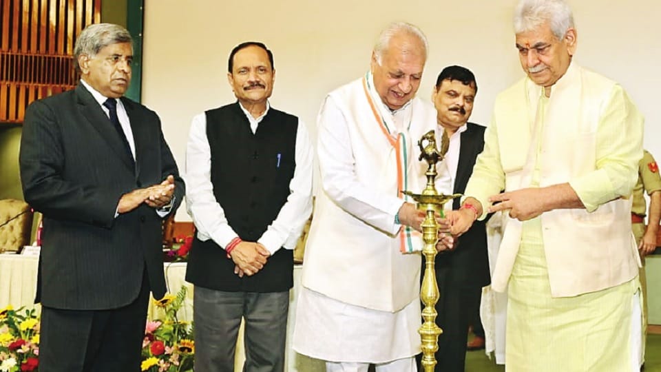 LG Manoj Sinha: period violence in Jammu Kashmir is over, now era brotherhood begins