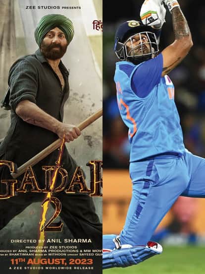 गदर 2, क्रिकेट