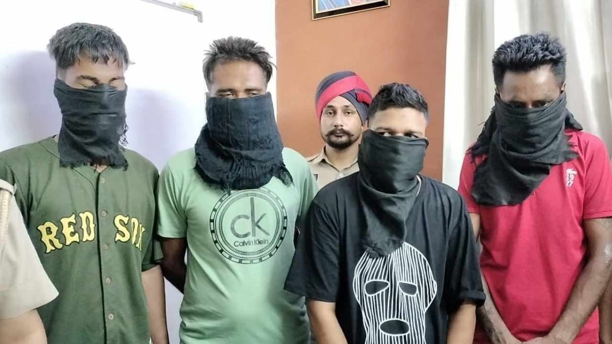 Four accused arrested in Ladowal toll plaza robbery case
