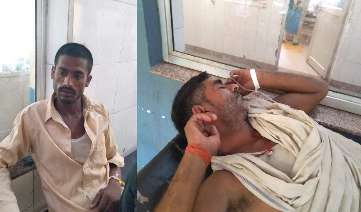 Five truck drivers became victims of poisoning