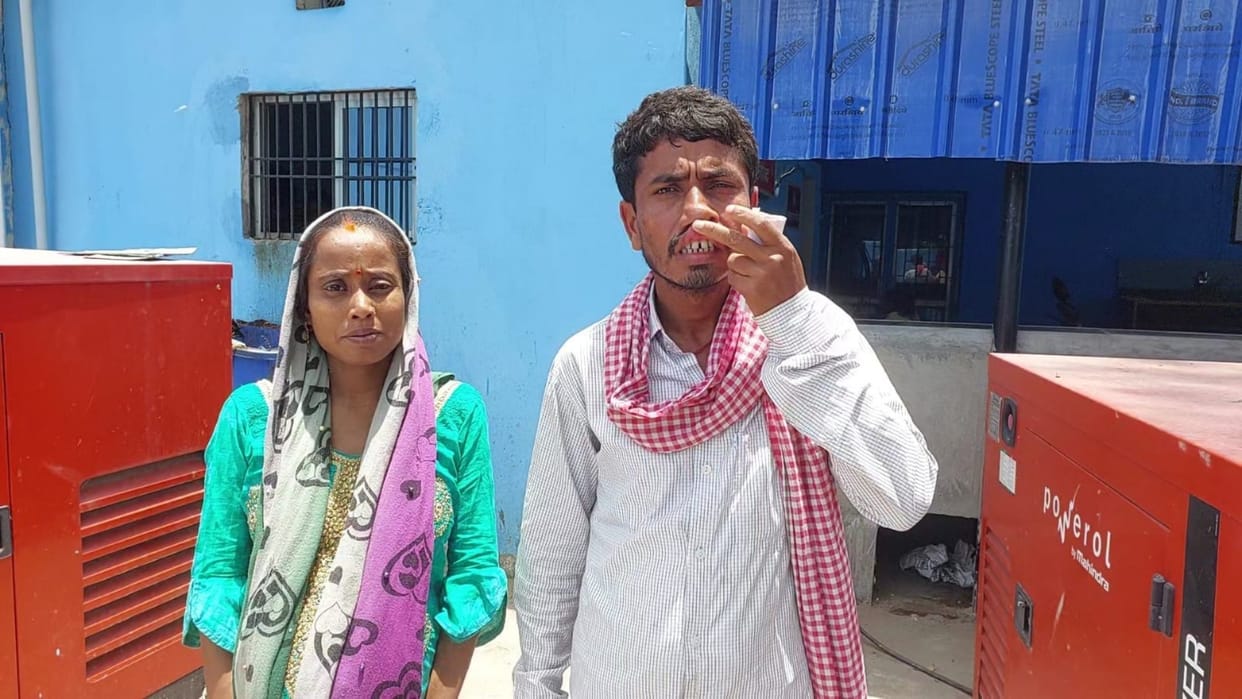 Security guard brutally beat up pregnant wife and husband who came for treatment at Aurangabad Sadar Hospital