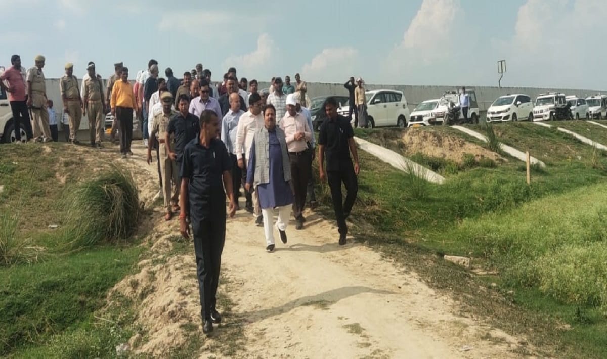 International Cricket Stadium built in Varanasi in record time Jai Shah and Rajiv Shukla inspected