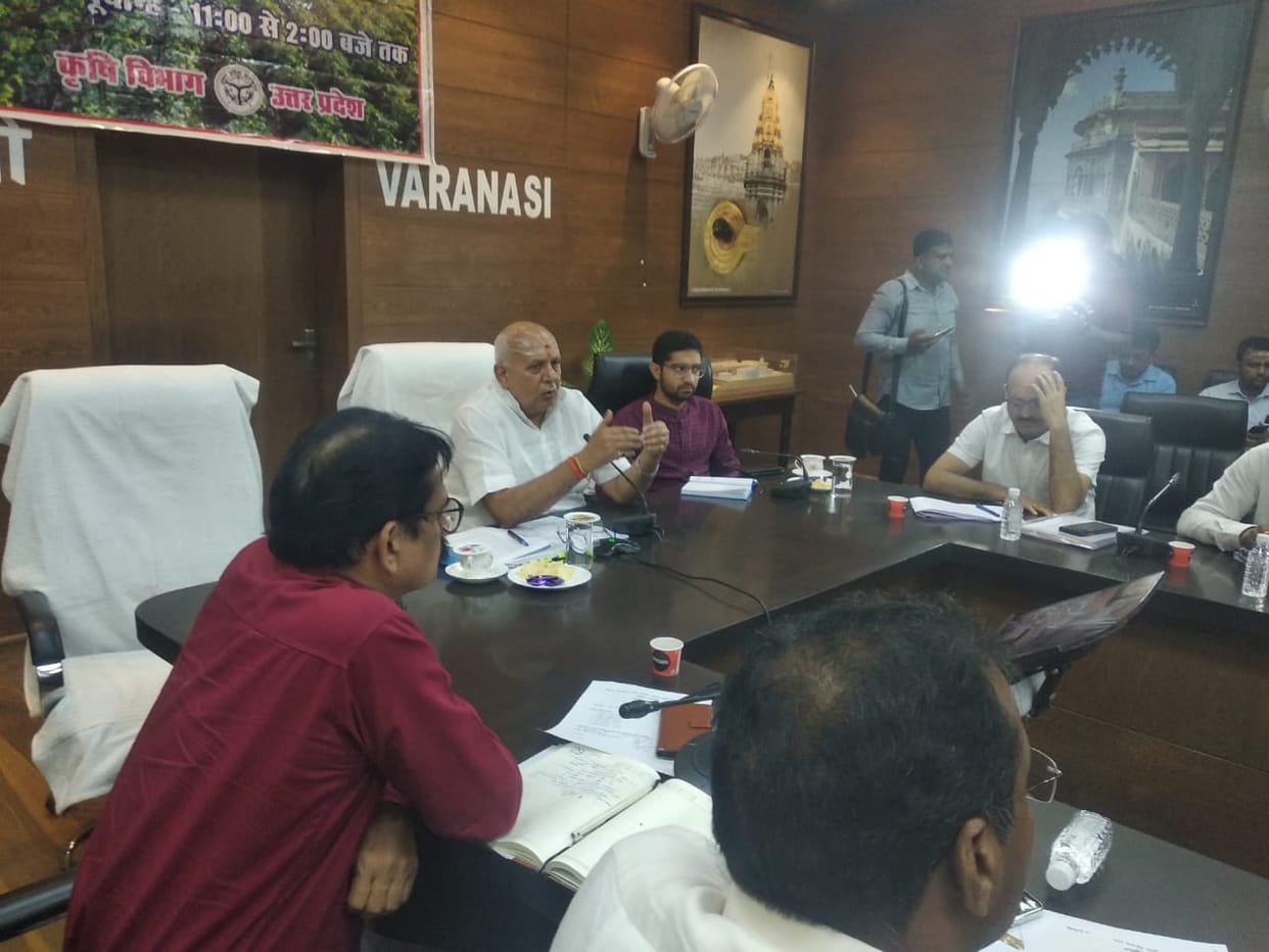 Agriculture Minister Surya Pratap Shahi said less rain in 26 districts of UP production of Millets