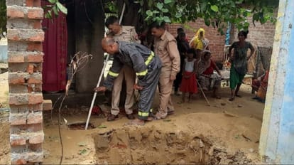 One and a half year old girl fell in 35 feet deep borewell