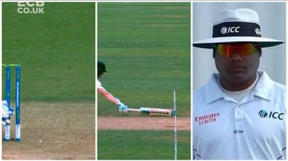 Ashes 2023 ENG VS AUS steve smith controversial run out decision ashwin aakash chopra nitin menon watch video
