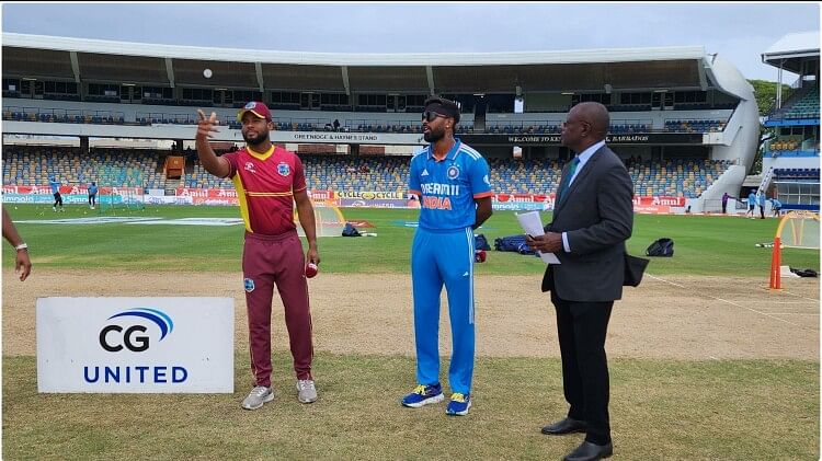 IND vs WI 2nd ODI Live: भारत की सधी शुरुआत, छह ओवर में 24 रन बनाए, गिल और किशन क्रीज पर