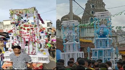 Fresh processions were taken out on tenth day of Muharram in Agra