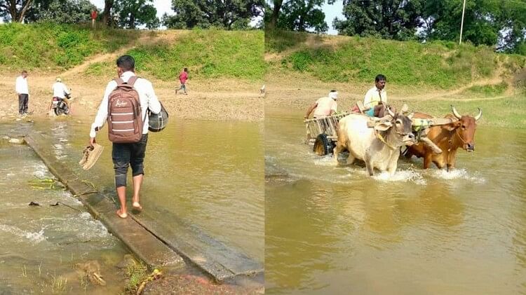 विकास के नक्शे से दरियापुर गांव गायब: भाजपा के पूर्व राज्यसभा सांसद ने लिया था गोद, मार्ग के लिए भटक रहे लोग