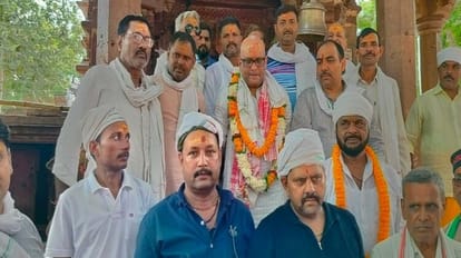 Panchkroshi Parikrama Congress leader ajai rai reached Bhimchandi after from Kardameshwar Mahadev