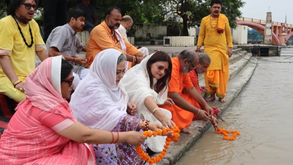 Balochistan PM-in-exile Naela Quadri Reached Haridwar seeks India support at UN for freedom from Pakistan