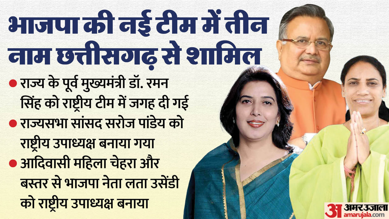 Chhattisgarh: Dr. Raman Singh still in JP Nadda new team, BJP has simplified caste equation