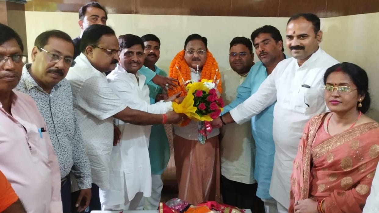Rajya Sabha member Dr RMD agarwal made National General Secretary in BJP
