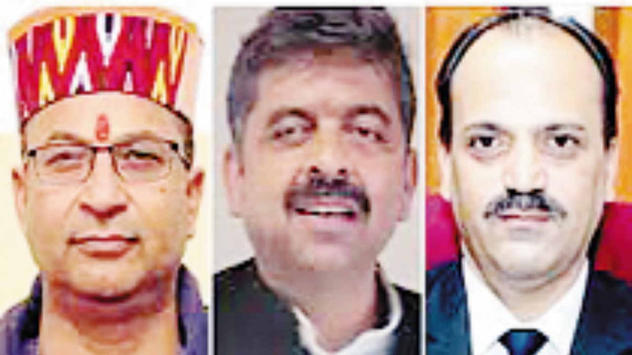 Advocates Ranjan, Bipin and judicial officer Rakesh Kainthala appointed as judges of the Himachal High Court