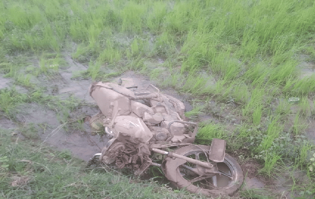 Carpenter died in road accident in Jagdalpur